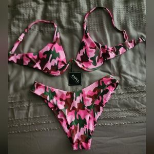 NWT Camouflage Pink Bikini SZ M from Zaful